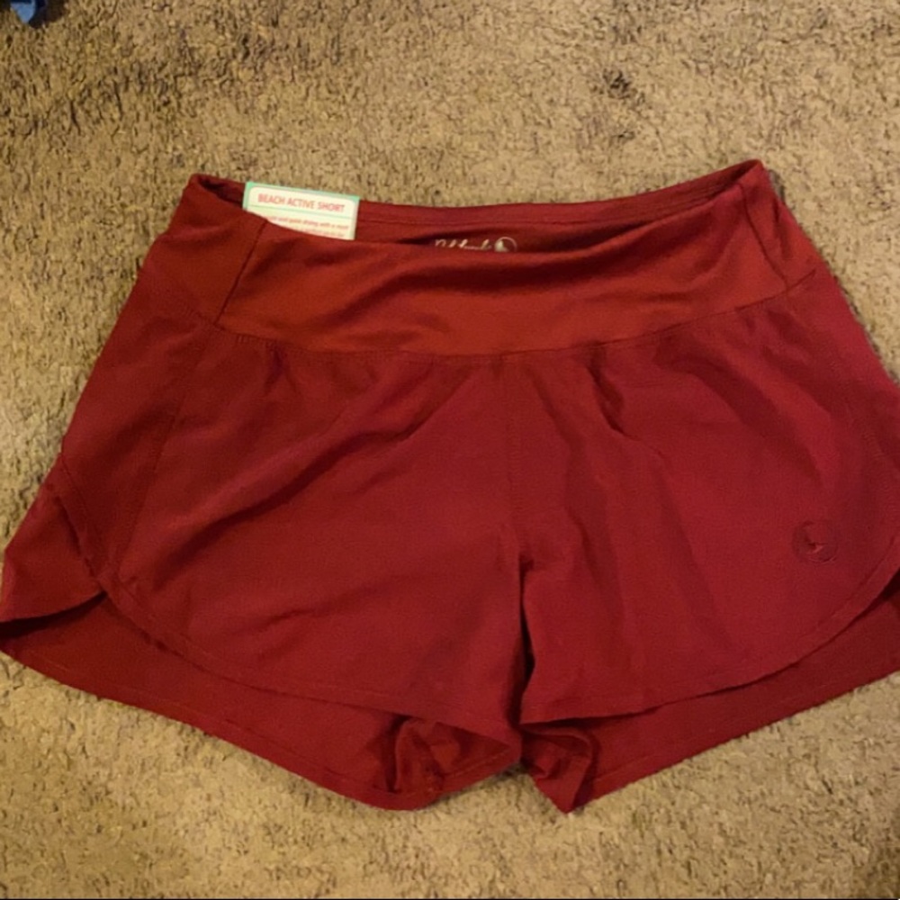 Super cute burgundy shorts